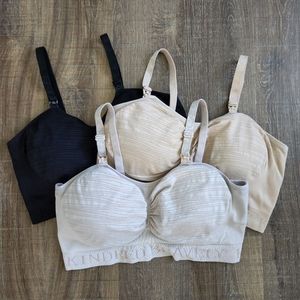 Bundle of 3 Kindred Bravely Sublime Hands-Free Pumping & Nursing Bras